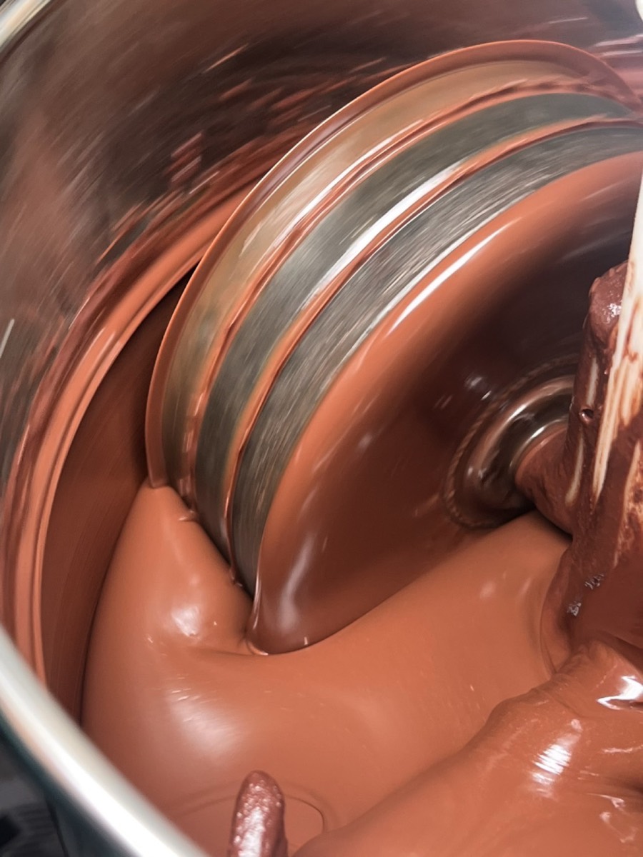 Making chocolate